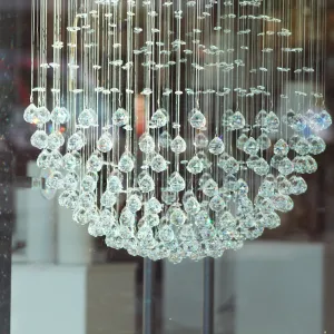 Pearl Damla Kristal Top Avize
